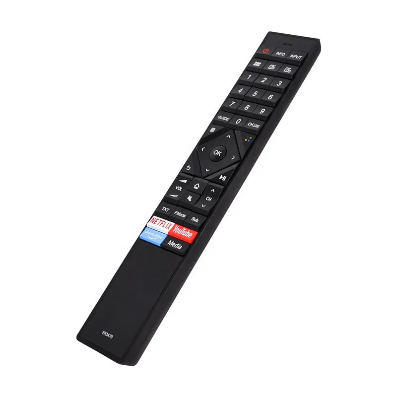 For Vu Hisense Oled Smart 4K TV Remote Control of ERF3F70H EN3A70 ERF3C70V ERF60D62V H5508BUK HE100LN60D 55U7QF H80LSAIL