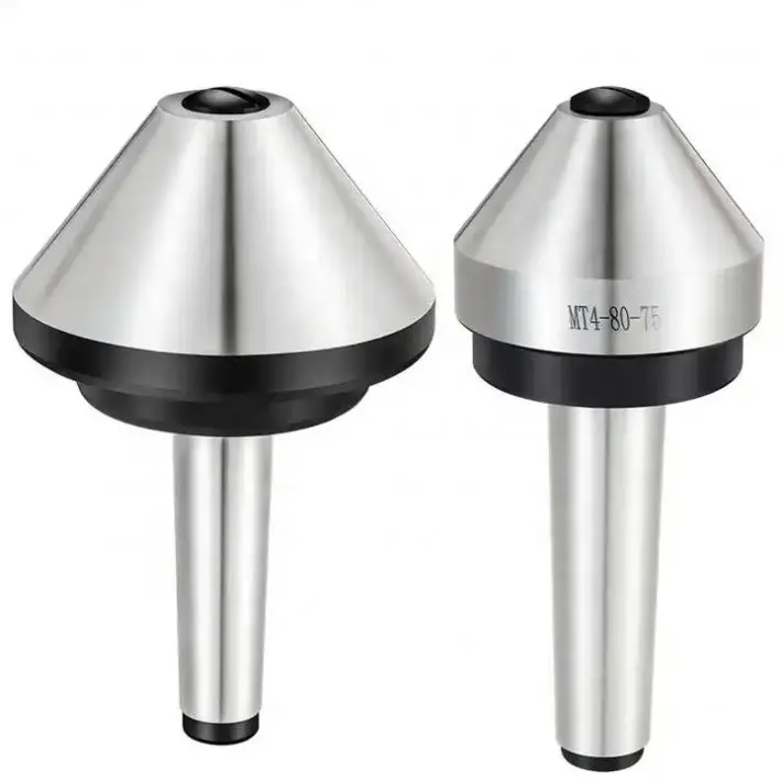 TEBAK CNC Machine Lathe Bull Nose Live Center MT2 MT3 MT4 MT5 Rotary Centers Lathe Tooling Morse Taper Live Center