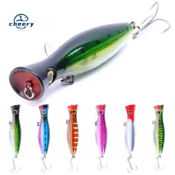 CHEERY Tourn-120 Popper Lure Live Bait Trout ABS with 3D Fish Eyes for Rivers Lakes Streams – Popper – view 2
