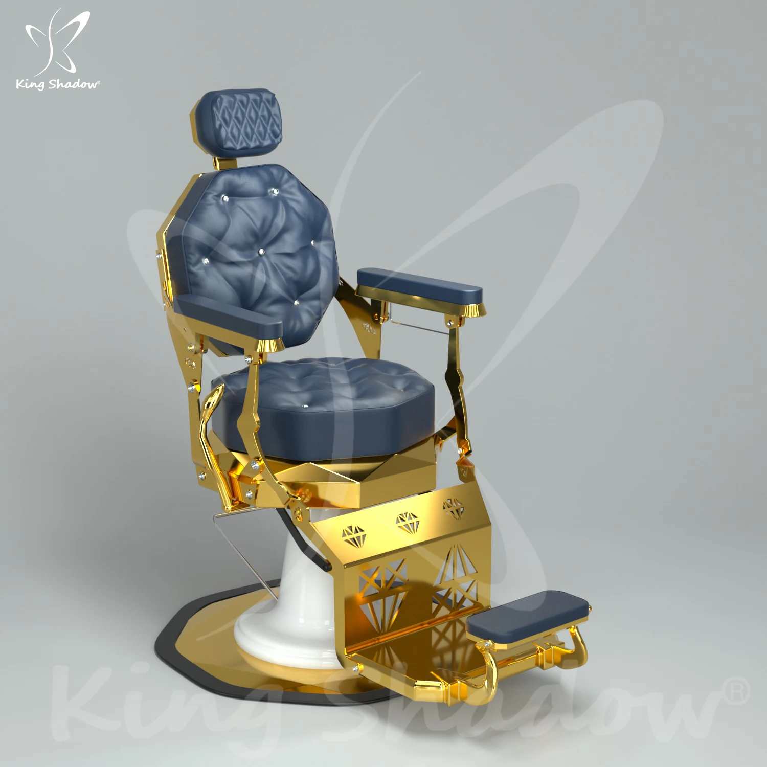 Luxury Salon Furniture Antique Luxury Barber Shop Hair Chairs Barber