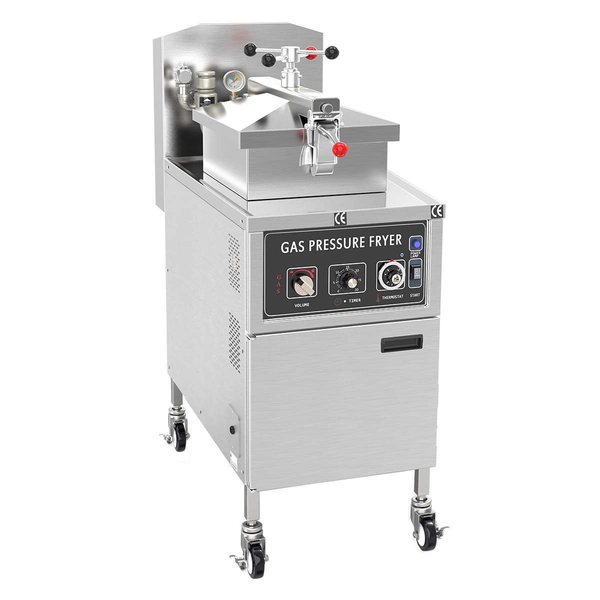 CE High Quality Gas or Electric Henny Penny Style Kfc Chicken Pressure Fryer  - China Kitchen Pressure Fryer and Kfc Chicken Fryer price