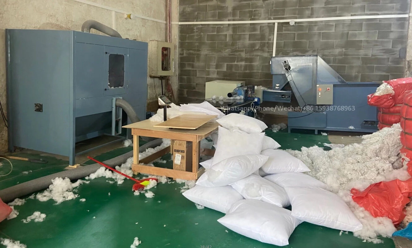 Commercial Pp Cotton Polyester Fiber Wool Opener Carding Opening