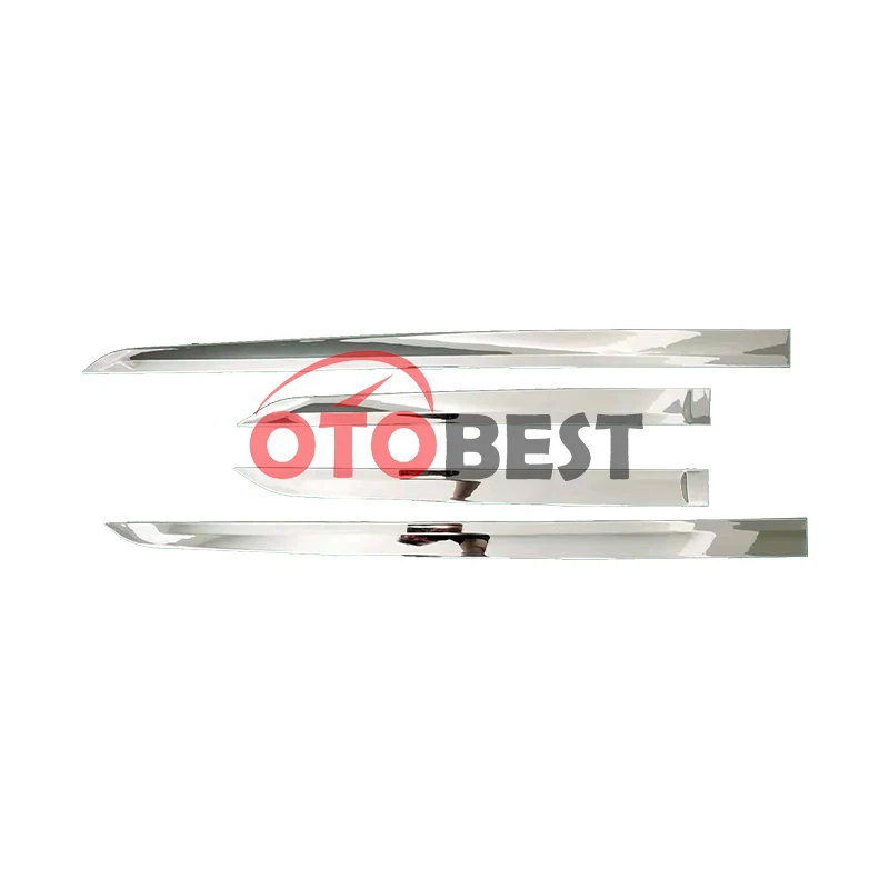 ABS CHROME SIDE DOOR MOULDING DOOR TRIM DOOR GARNISH for TOYOTA INNOVA 2016 ACCESSORIES