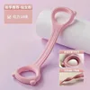 Pink Bear Ear Soft Rubber Resistance Band