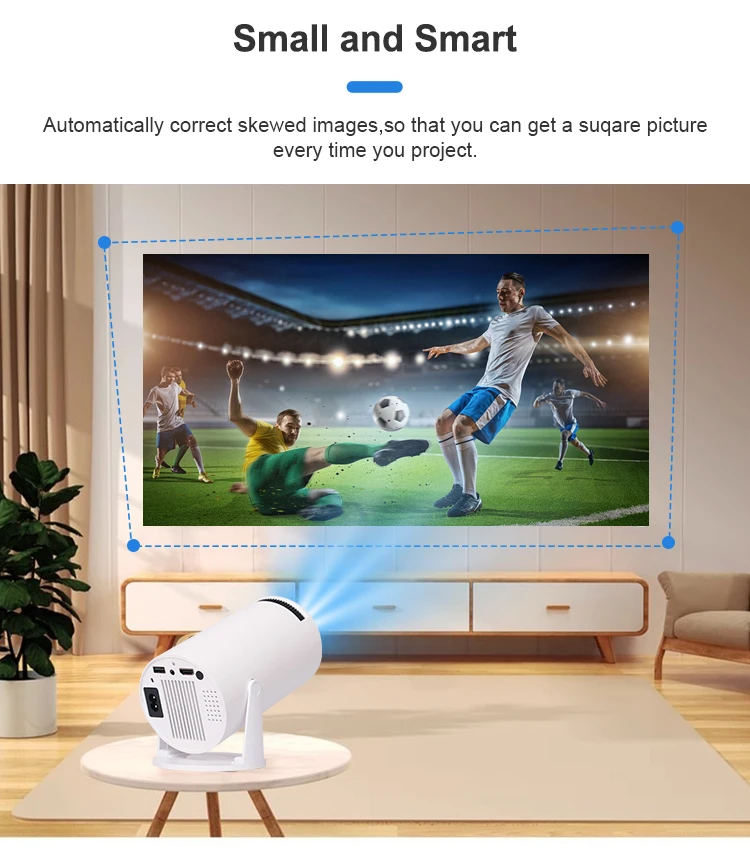 Factory Hy300 Mini Portable Projector 720p 4k Home Theater With Wifi ...