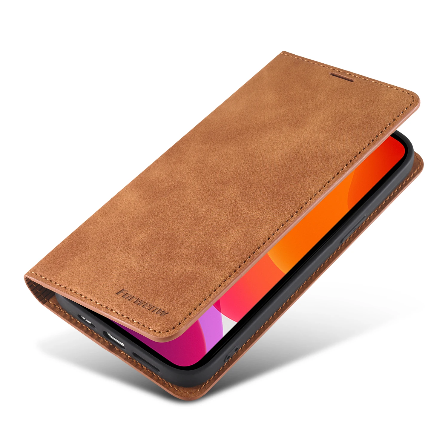 Forwenw Wallet Cover for Xiaomi Redmi Note 14 13 12 11 10 Pro Plus Max 13C 12C 11A Poco M4 X4 4G 5G TPU Flip PU Leather Case