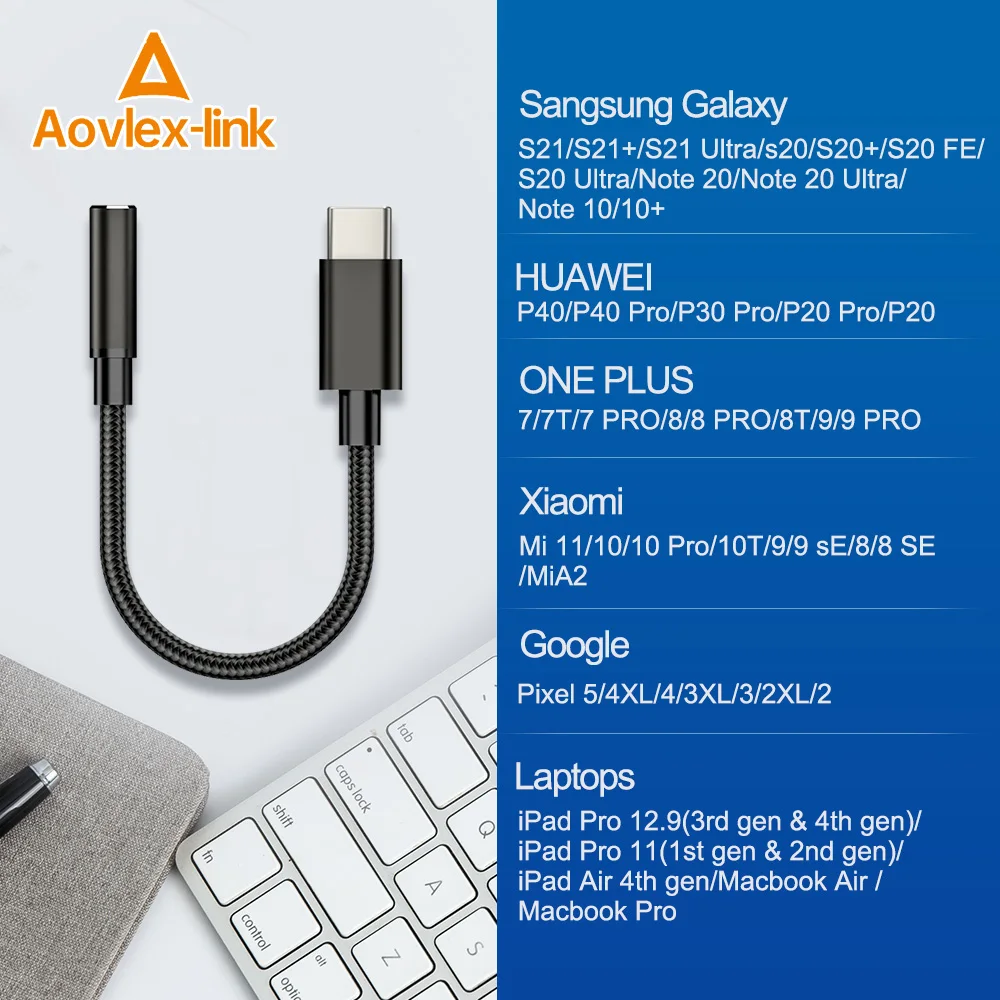Cable Mia2 Earphone Connector Type C Earphone For Mi A2 Mi A2 Type