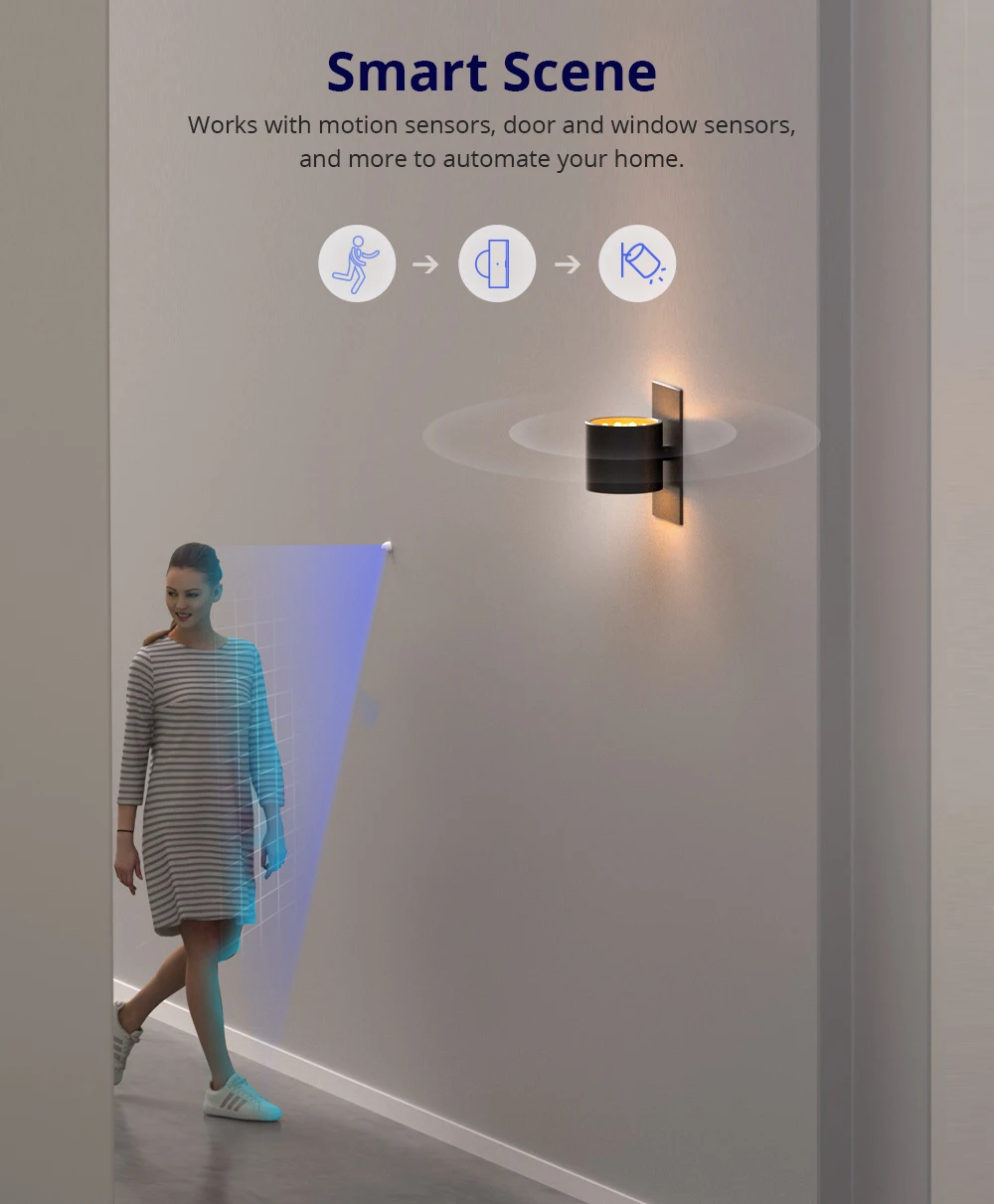 SONOFF Zigbee Smart Roller Shutter Switch, MINI-ZBRBS, Dimensioni Mini, Controllo Percentuale, Ripetitore Zigbee, Supporto Alexa/Google Assistant/Home Assistant, Cavo Neutro, Confezione Da 4 - 4