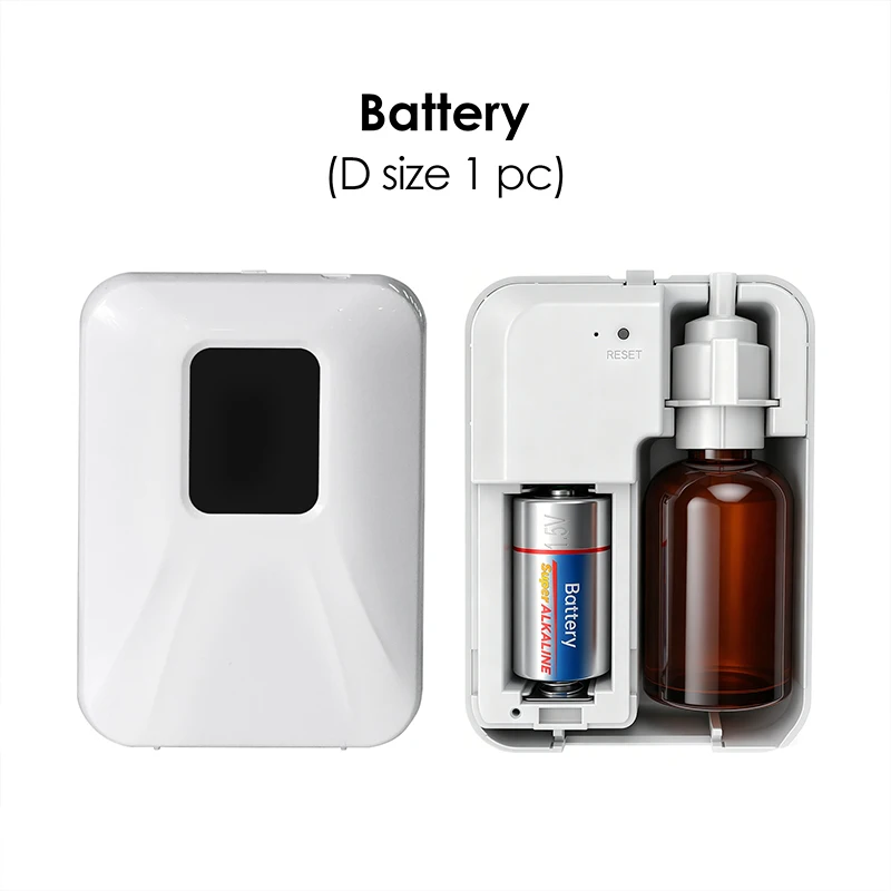 CNUS X2mini Battery Operated Wall Mount Scent Diffuser Automatic Spray Fragrance Machine 200cbm 700sq.ft