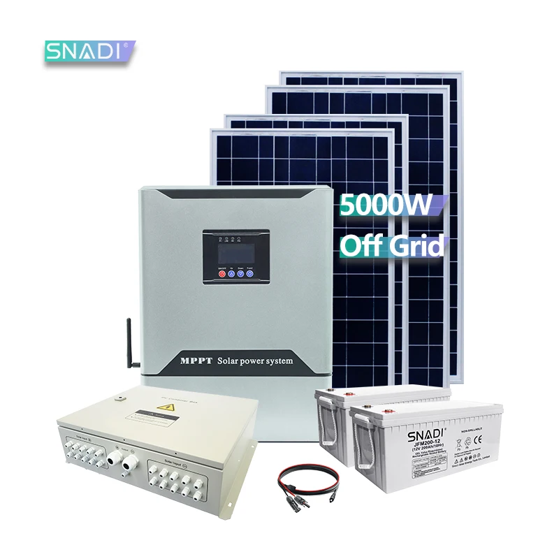 Complete Solar System Kit For Home 1kw 3kw 5kw 10kw Solar Power Systems