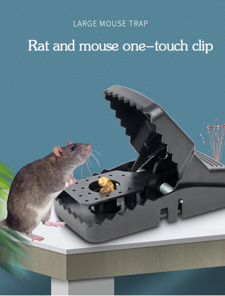 Source 2022 Killer Rat Plastic Mouse Trap Animal Friendly Black Cat  Effective Quickrat Continous Big Alive Plastic Mousetrap on m.