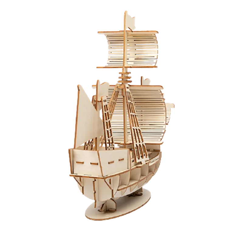 High Quality Custom 3d Model Wooden Diy Puzzles For Adults Toys Wooden