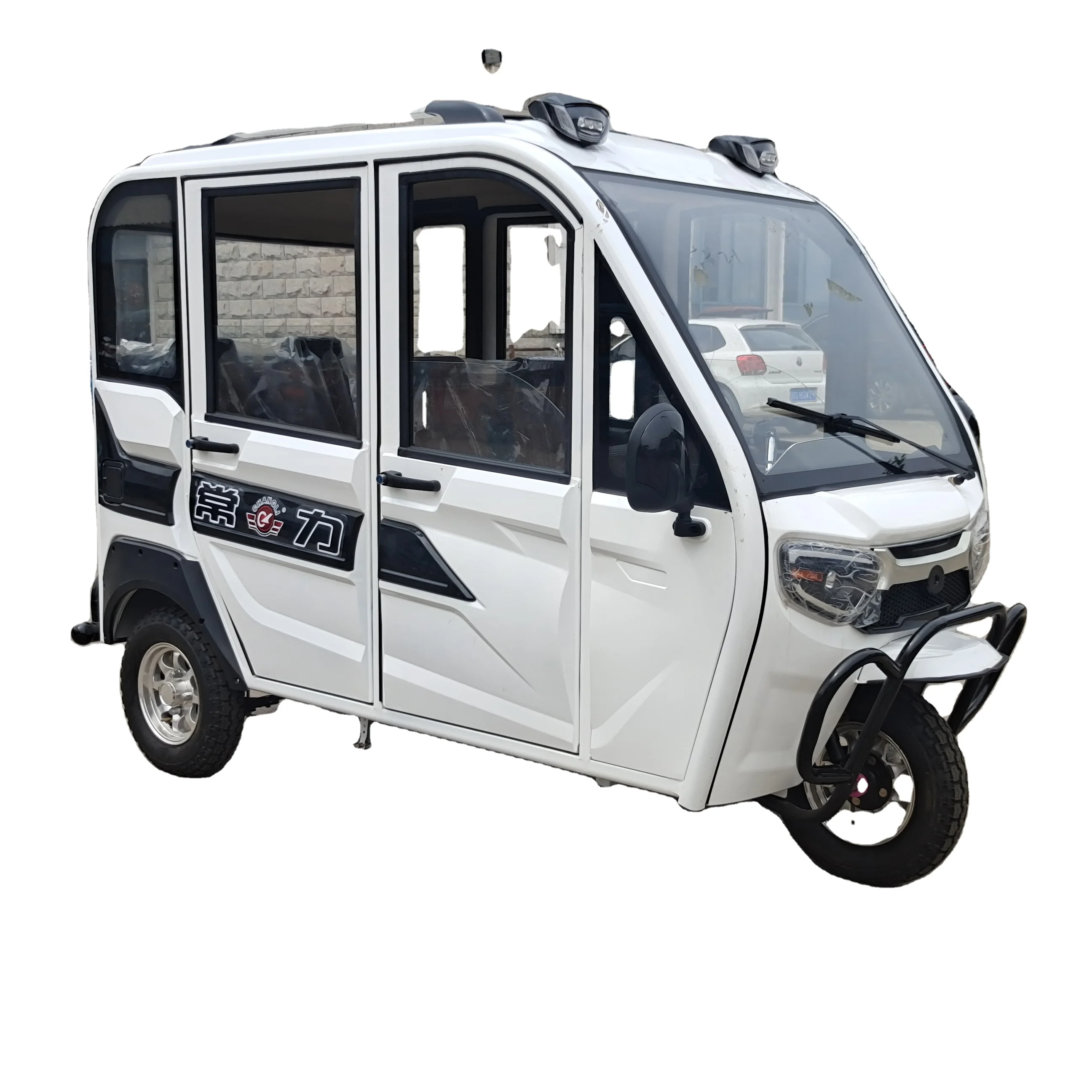 Changli Enclosed Body Electric Tricycle for Adults - 4-Seat Tuktuk