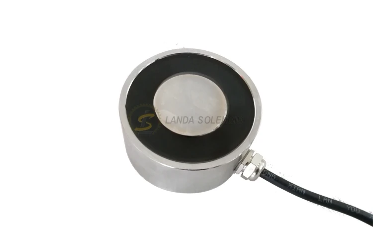 24v 36v Dc 140Kgs Small Holding Electromagnet Lifting Electromagnet Round Electromagnet