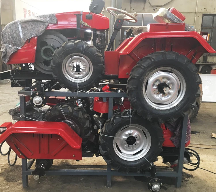 SX-15Z 4WDミニ農業トラクター 15馬力 2WD 赤色 エンジン付き