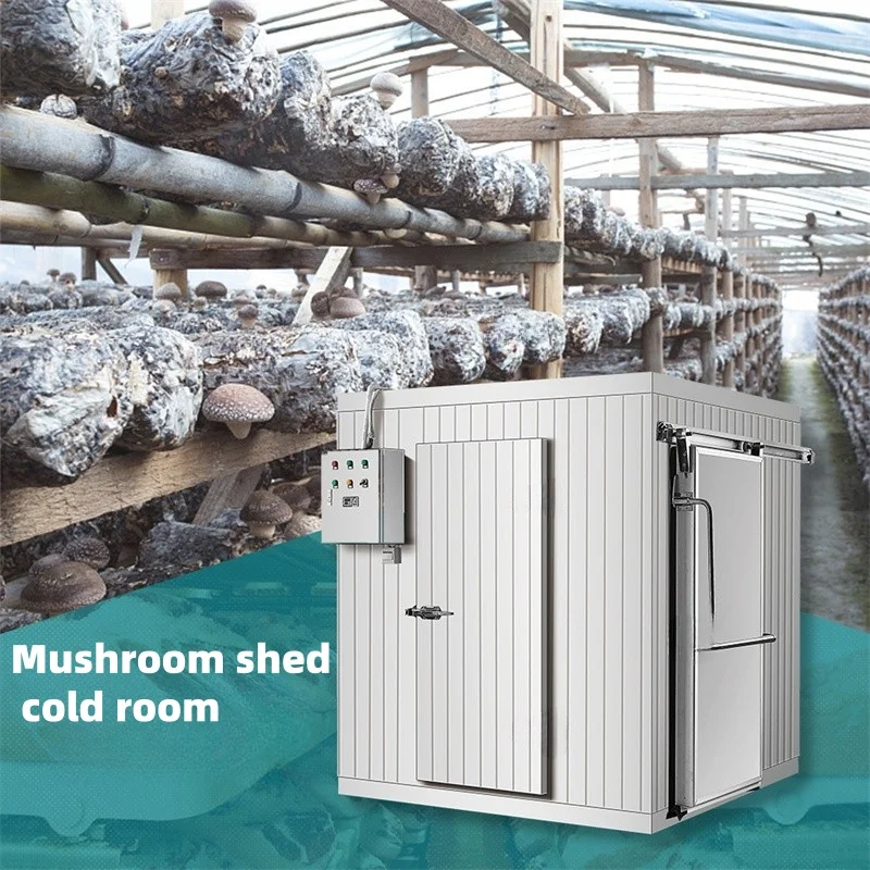 Vegetable Fruit New Mushroom Cultivating and Growing Sandwich Panel Cold Storage Room supplier