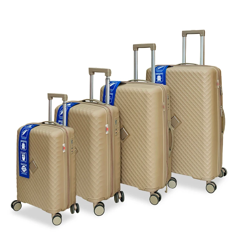 MARKSMAN Factory Direct Sale Solid and Durable Carry on PP Luggage Set Solid and Durable Suitcase Sets