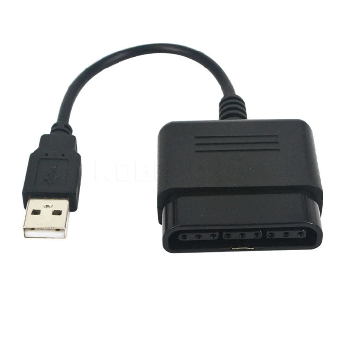 PS2 to for PS3 USB Controller Converter Cable Adapter PVC Jacket Compatible for PS3 Console Game