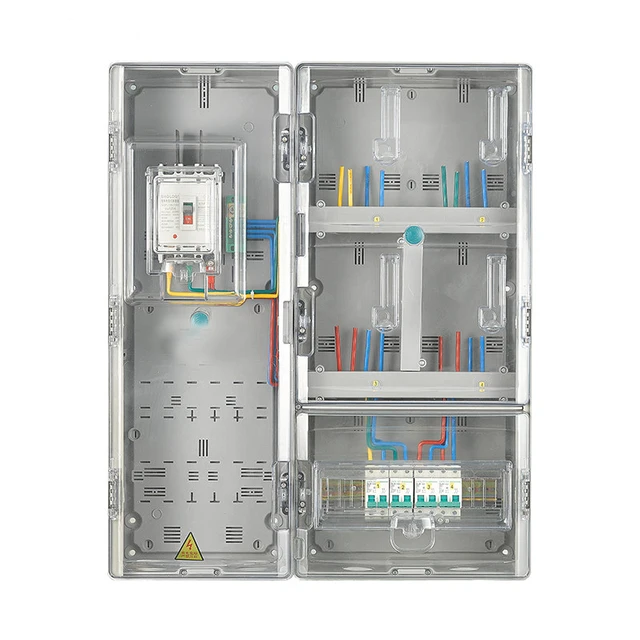 Complete Set of Distribution Boxes, Plastic Transparent Meter Boxes, Glass Fibre Reinforced Plastic Concealed and Exposed Boxes
