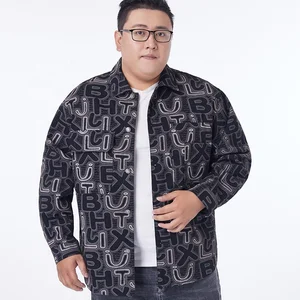 Custom Service New Vintage Baggy Plus Size Single Breasted Bomber Denim Jacket Spring and Autumn College Style Casual