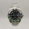 Silver Case+Black Dial+Green
