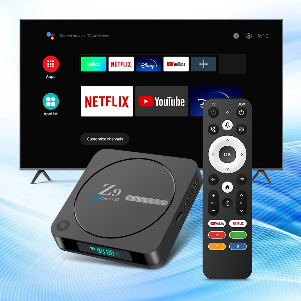 High Performance ODM Smart Android TV Box Z9 RK3528