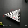 25*3 CM Triangular Silver