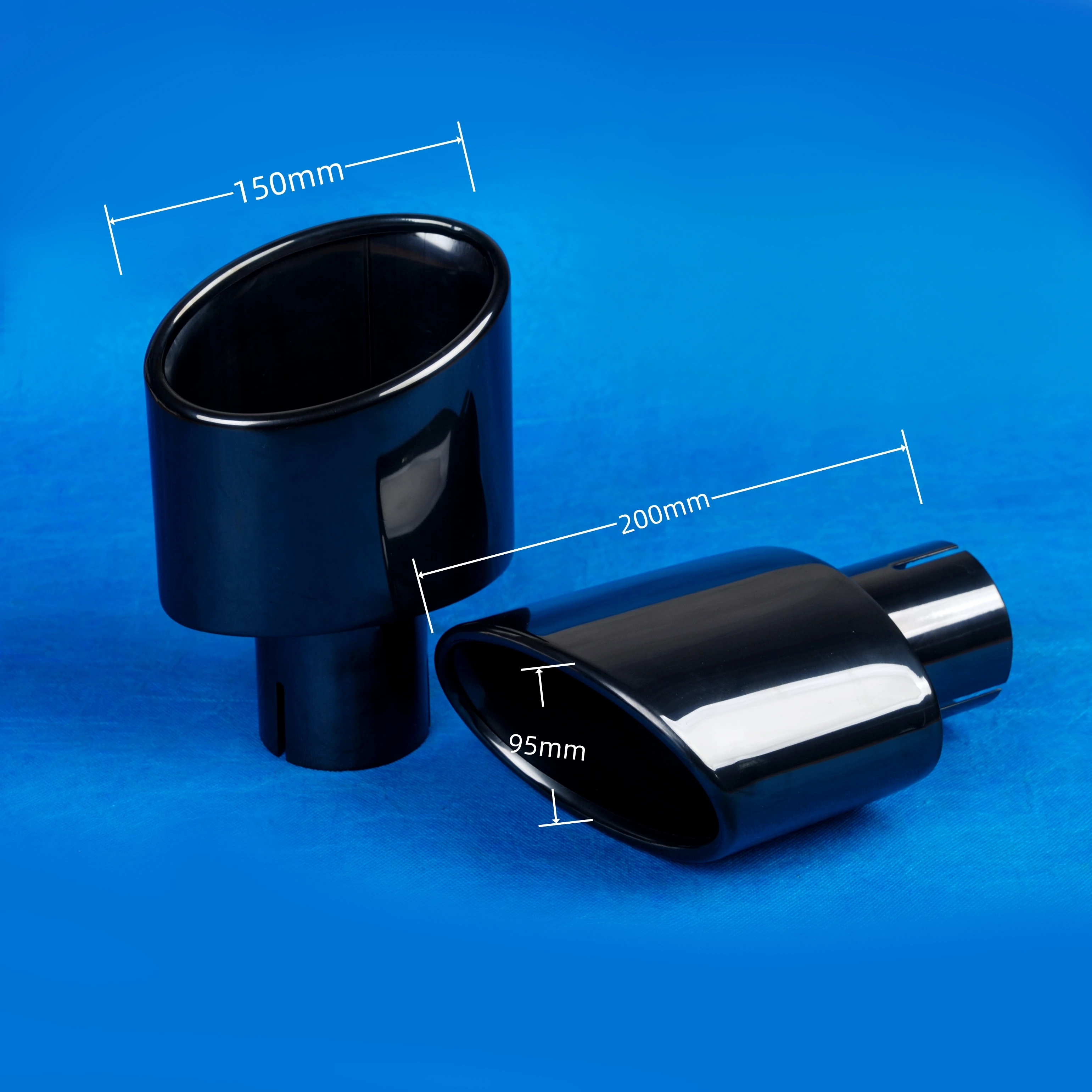 Car Exhaust Tip The Garage Need Type Can Be Customized Sliver Color