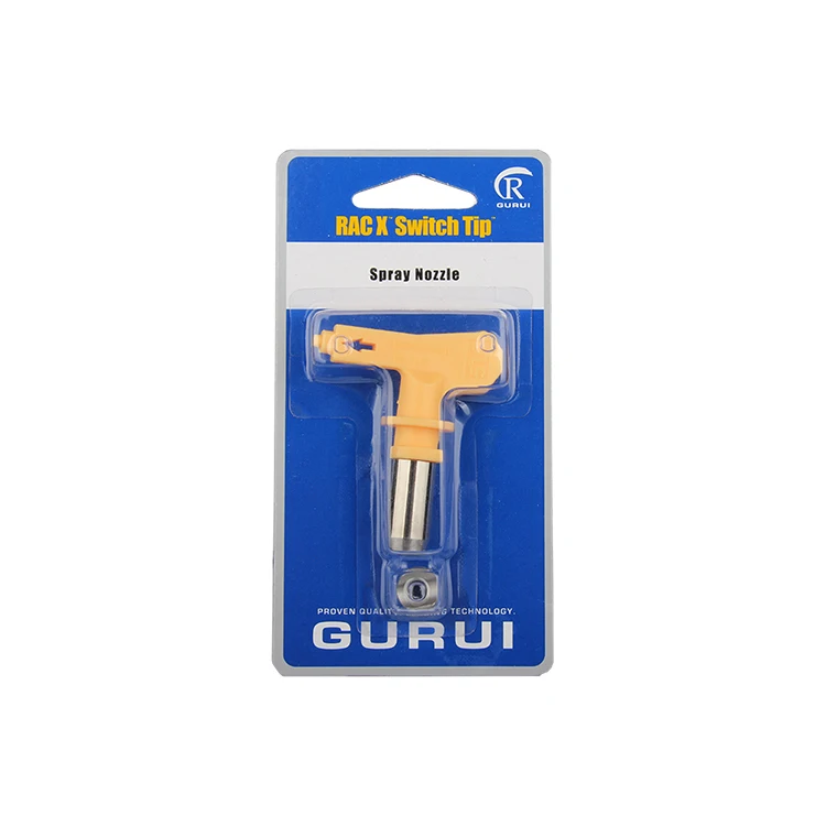 Gr Airless Spray Tip Airless Paint Spray Gun Tips Nozzle Yellow Airless