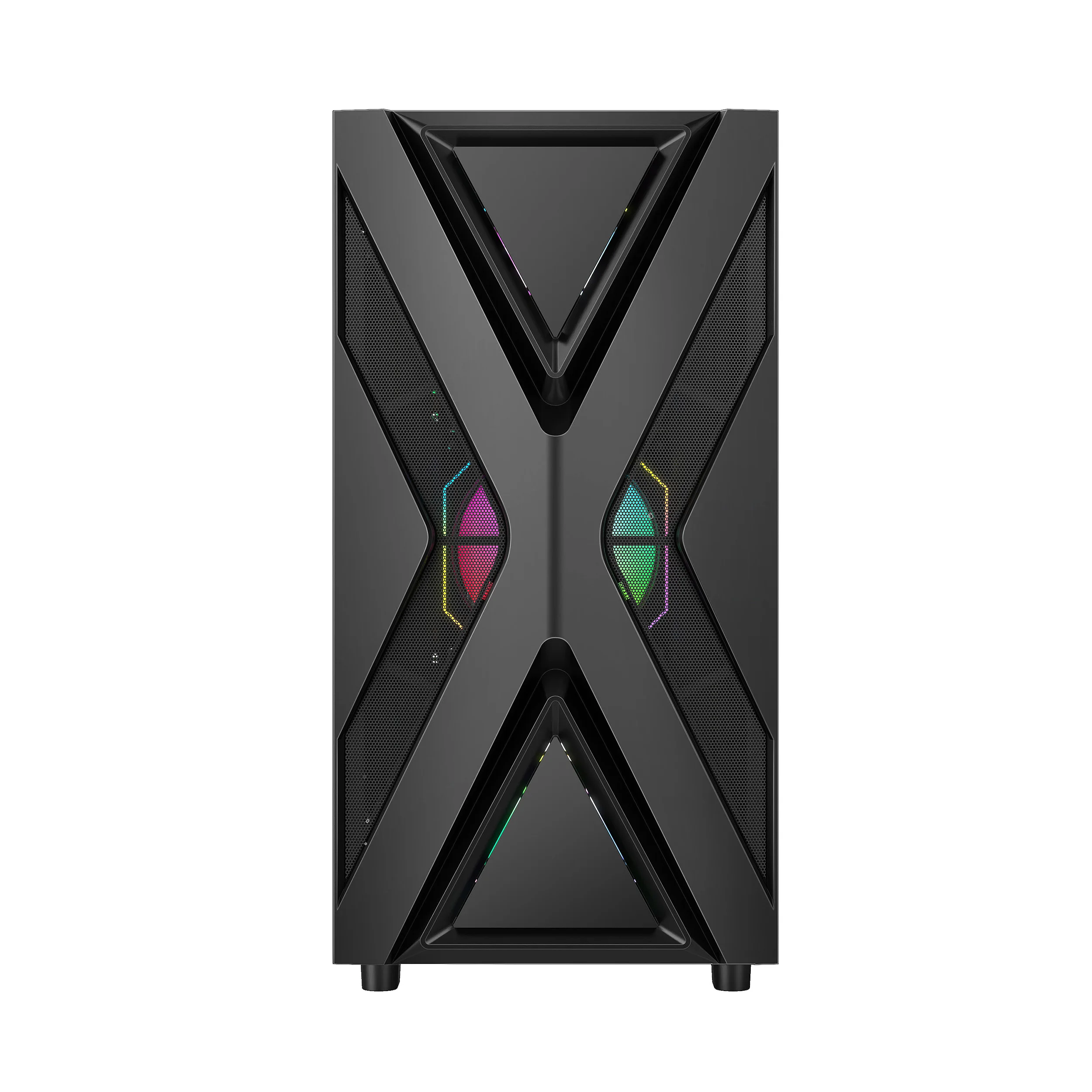 Ruix P30 Micro Gaming Computer Case - Tempered Glass Side Panel