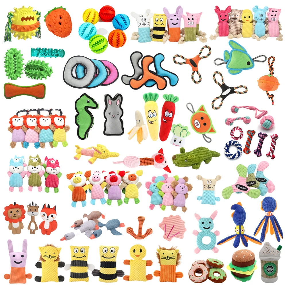 Jjt Pet Product 18 Years Experience Professional Juguetes Para Mascotas Dog Plush Toy Eco