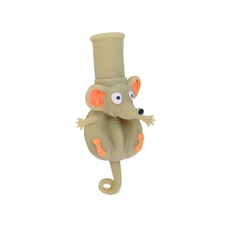 Factory Direct Selling Custom Stress Ball Squish Toy Tpr Material Balloon Animal Soft Mouse Toys