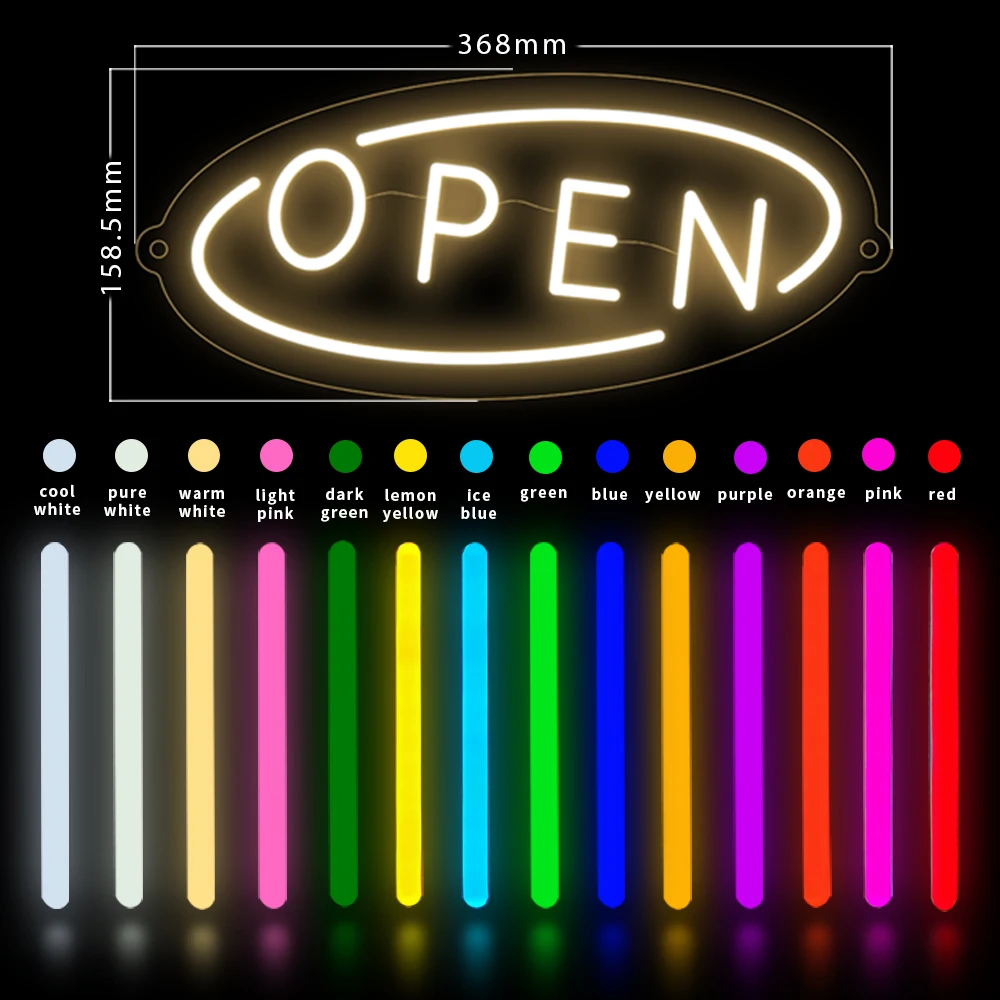 ネオンサインを宣伝するためのネオンLEDチューブ付き6mm/8mm