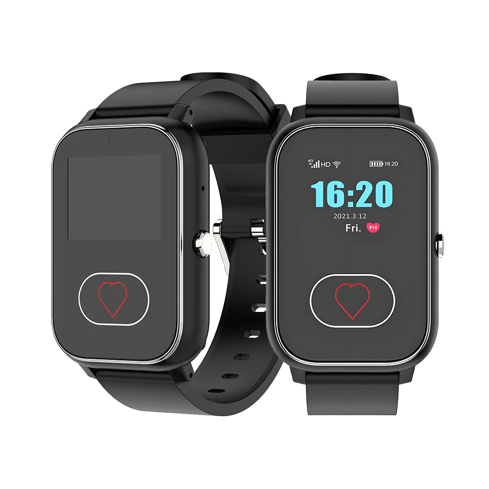 Reloj inteligente FA96S 4G GPS para personas mayores con detección