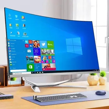 23.8 27 Inch Core I5 I7 I9 Monoblock  Monitor Computadora 8gb 16gb 32gb Ram 1tb Ssd Aio Computer All in One Pc Gaming