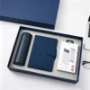 Navy blue le buckle 3281 notebook m138 charging treasure 3-piece