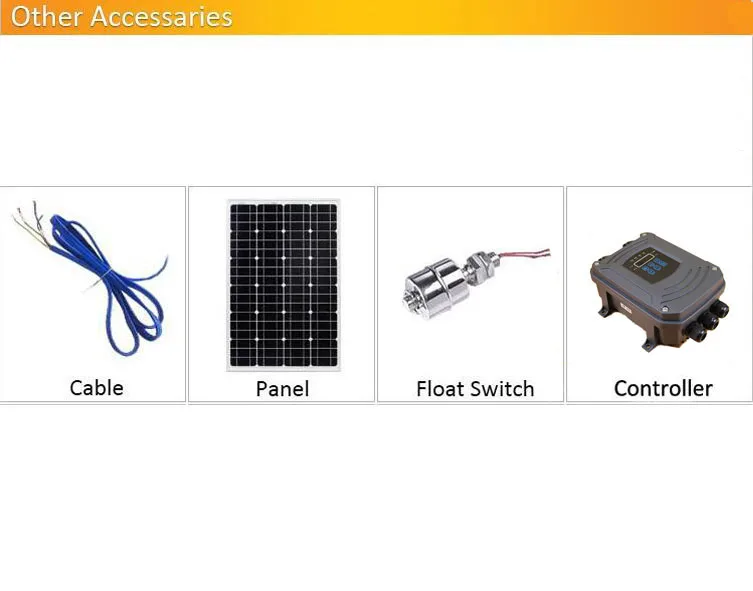 110V 1.5Kw нержавеющая сталь DC Солнечный погружной насос цена в Индии