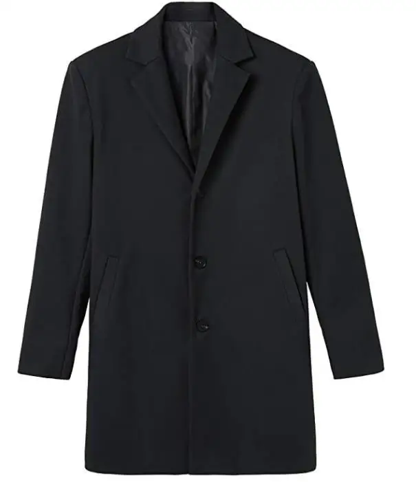 Fall/Winter new men's thick multi-color multi-size trench buckles long coat for men winter coats_voghion.com