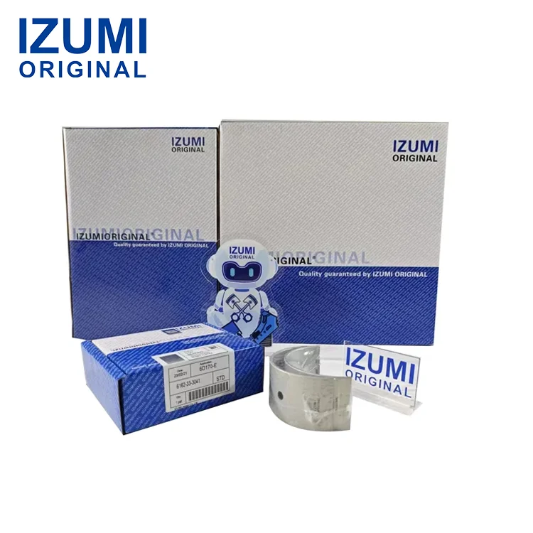IZUMI ORIGINAL 4D130 Connecting Rod Bearing STD for Komatsu excavator diesel engines