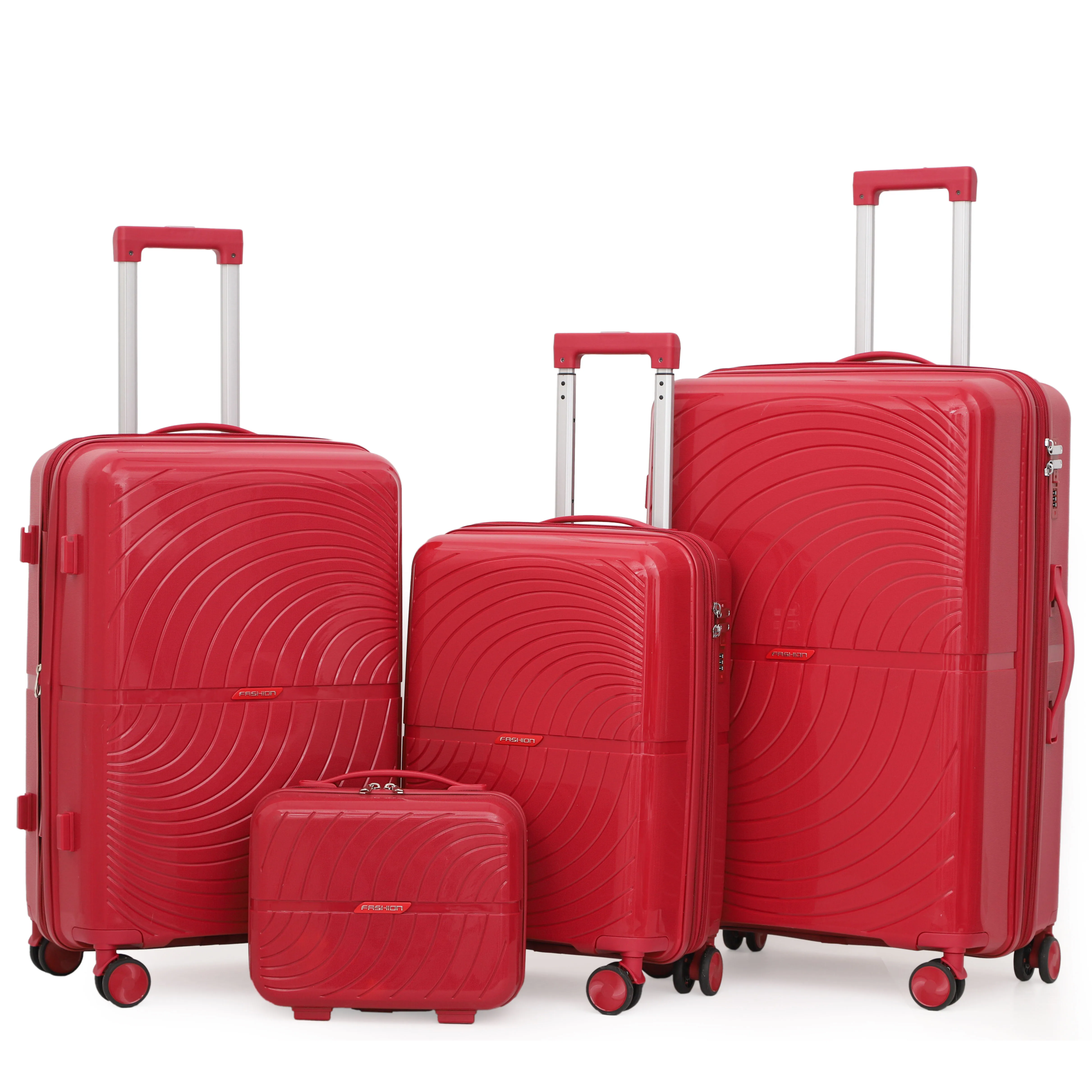 New Arrive Expandable Pp Luggage Set Wholesaler Suitcase Set Factory
