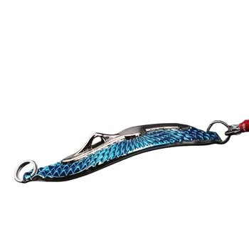 Cheery Stainless Steel 5G/7G/10.5G/14G Leech Metal Spoon Bait Feather Hook for Bass Fishing Ice Fishing Spinner Bait Technique – Metal Jig – view 5