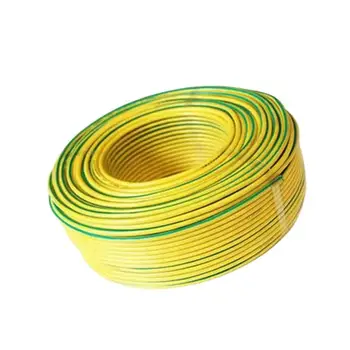 Hot Products Green Pvc Insulated Electrical Wire Cable Free Factory Single Core Electronic Bare Copper for Appliance Light