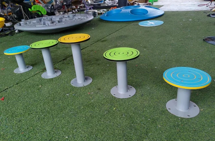 Children's Playground Equipment Set Outdoor Garden Games Children's Balance Training Equipment Customizable Plum Blossom Pile