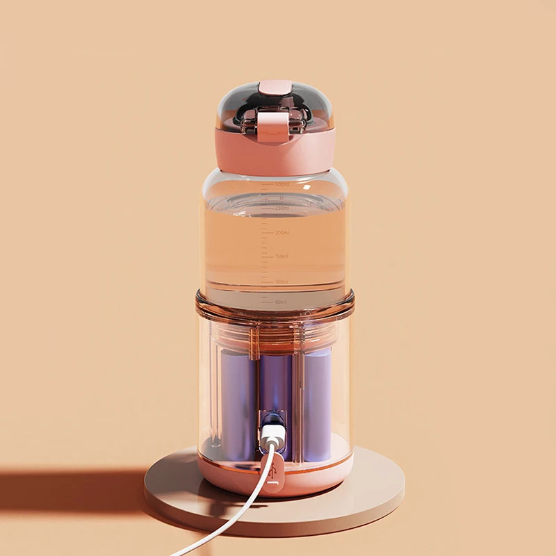 Portable Smart USB Charging Quick Cooling Cup Car Heating Cup Travel Hot and Cold Water Bottle