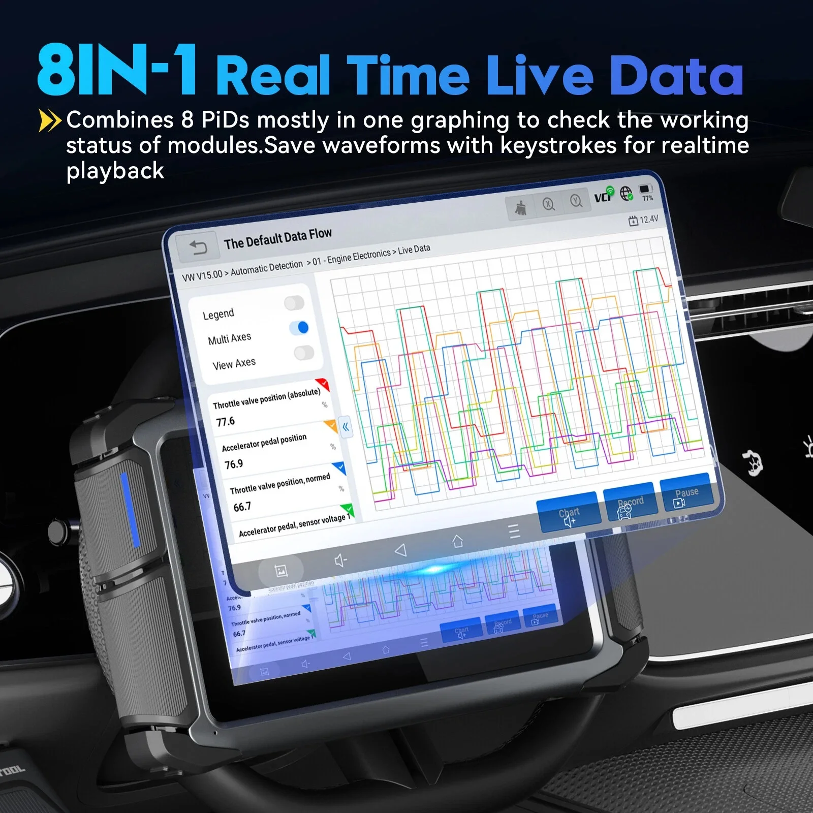 Magazzino UE VDIAGTOOL VD70S Scanner OBD 2 Bidirezionale Dispositivo di programmazione remota per auto Ultima macchina diagnostica per veicoli_voghion.com
