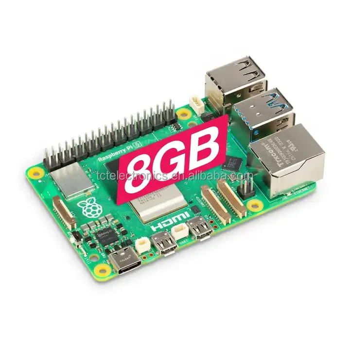 Raspberry Pi 5 Model B 16GB with BCM2712 Processor – 2.4GHz Quad