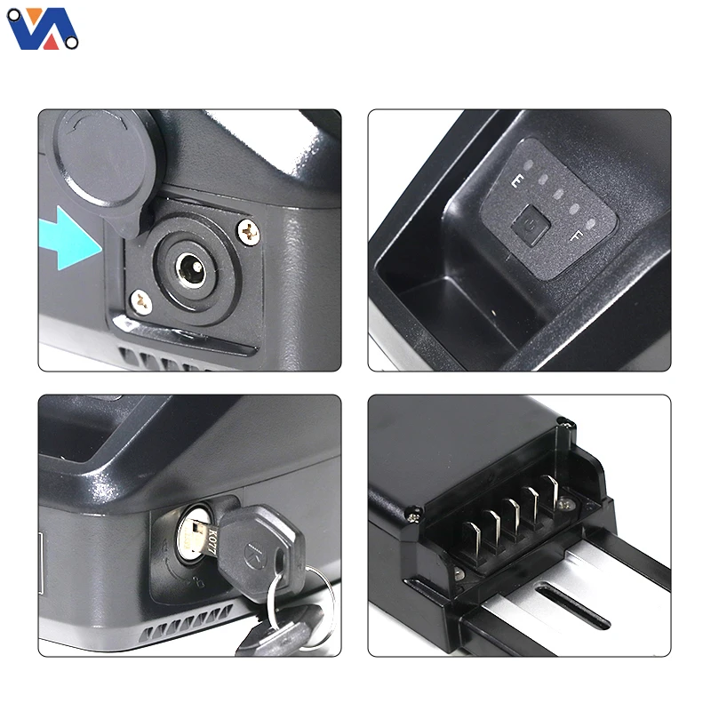 product new image wholesale battery 36v 13ah with bracket for v20 mini e bike conversion kit with battery bicycle parts e bike battery-7