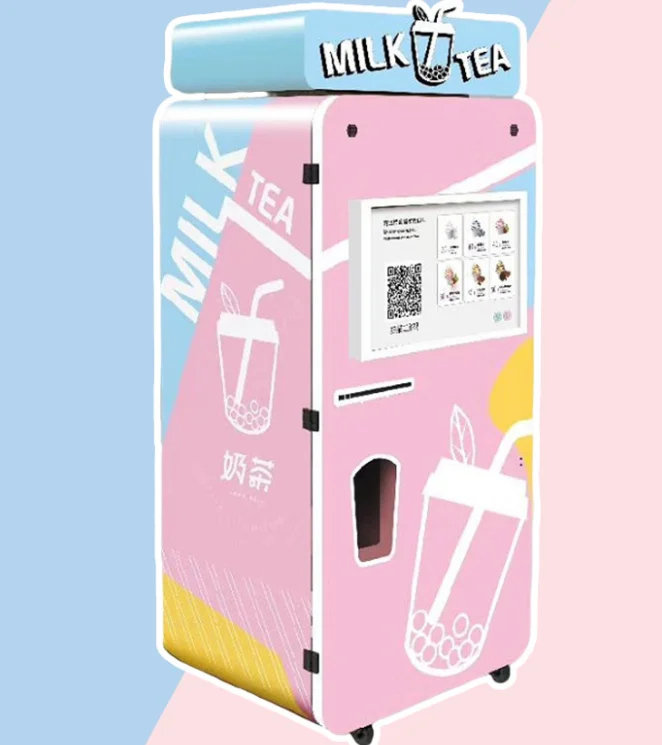 Boba Tea Vending Machine/bubble Pearl Milk Tea Vending Machine /hot And