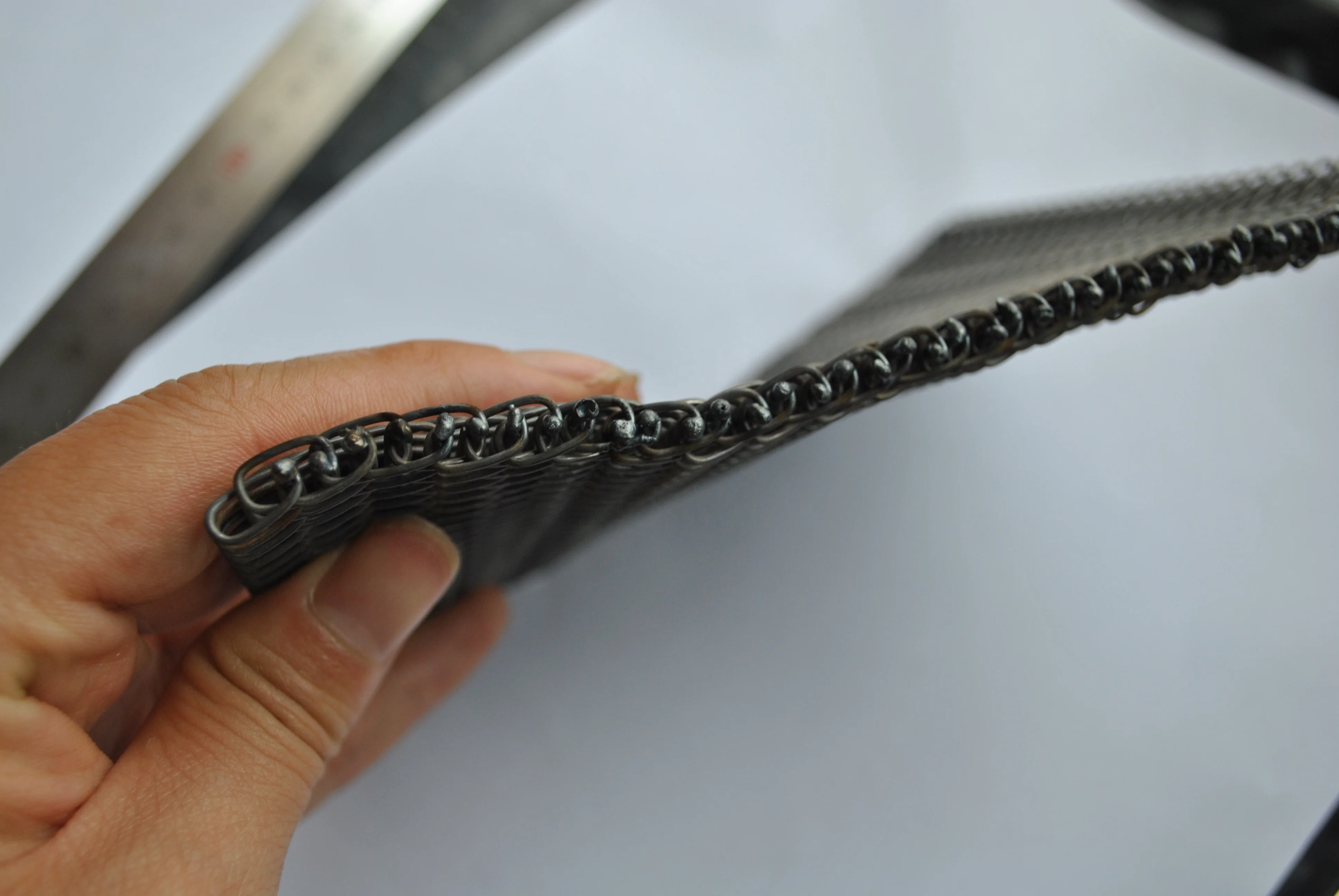 High Temperature Resistant Compound Balanced Wire Mesh Conveyor Belt