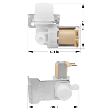 154637401 Dishwasher Water Inlet Valve Original Part for Ken-more Dishwasher Machine Parts